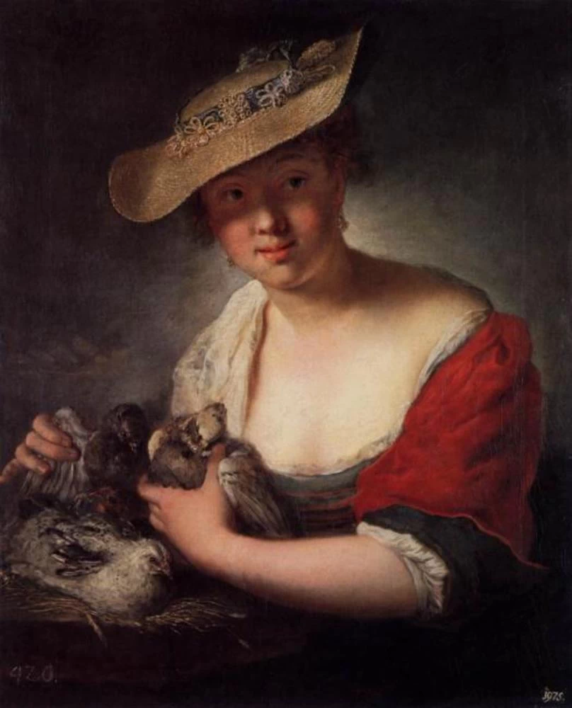 Herderin con le colombe - Staatliche Kunstsammlungen Dresden